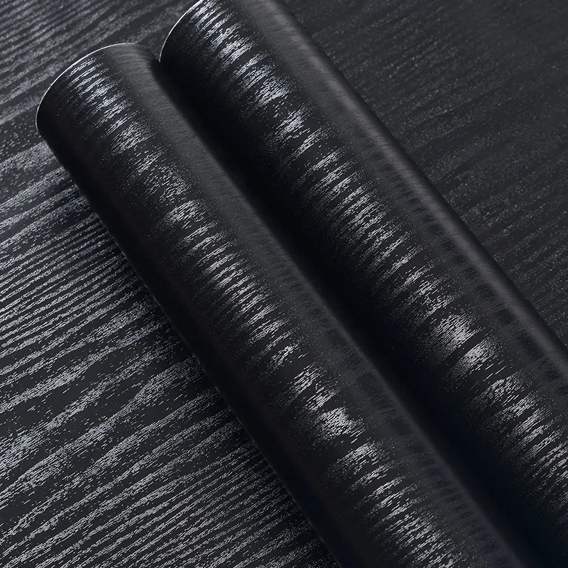black wood grain hydro dip film