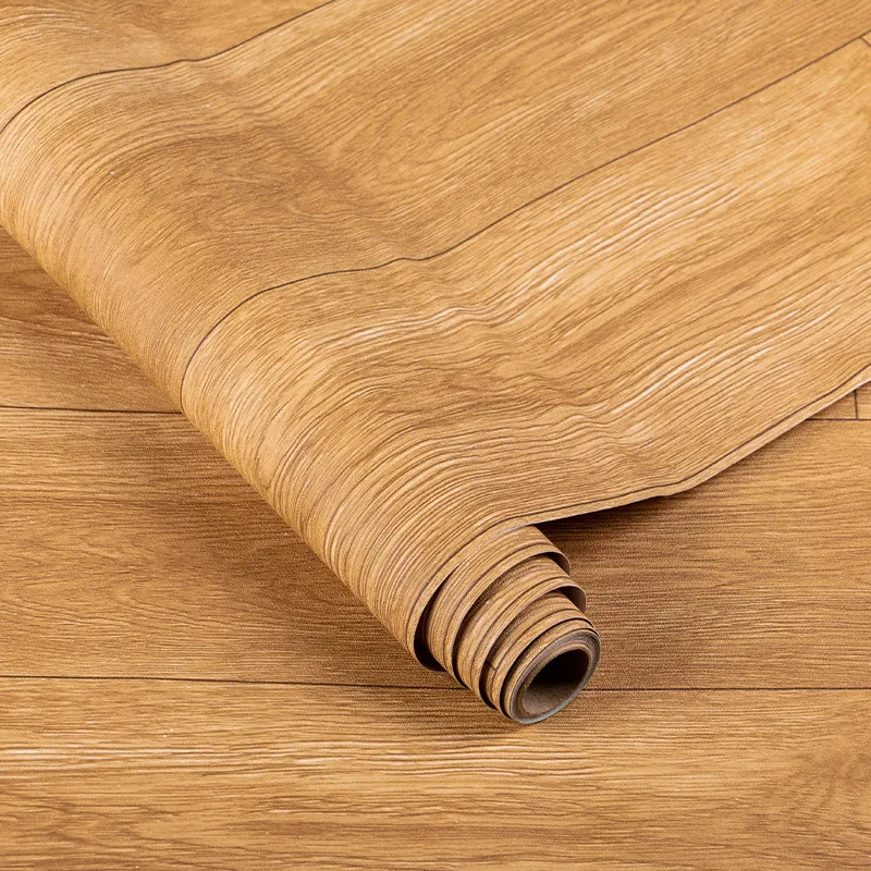 self adhesive burl wood grain vinyl film