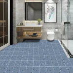 self-adhesive wallpaper bathroom