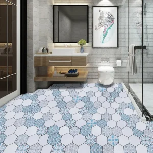 self adhesive wallpaper bathroom