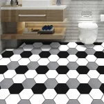 Bathroom floor film