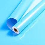 self adhesive blue wallpaper