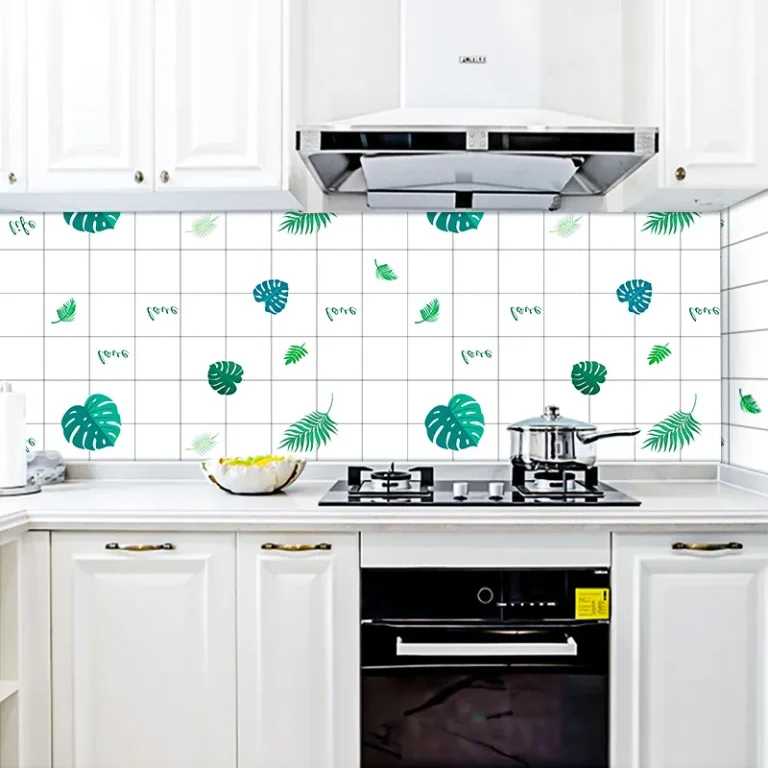 waterproof self adhesive kitchen wallpaper