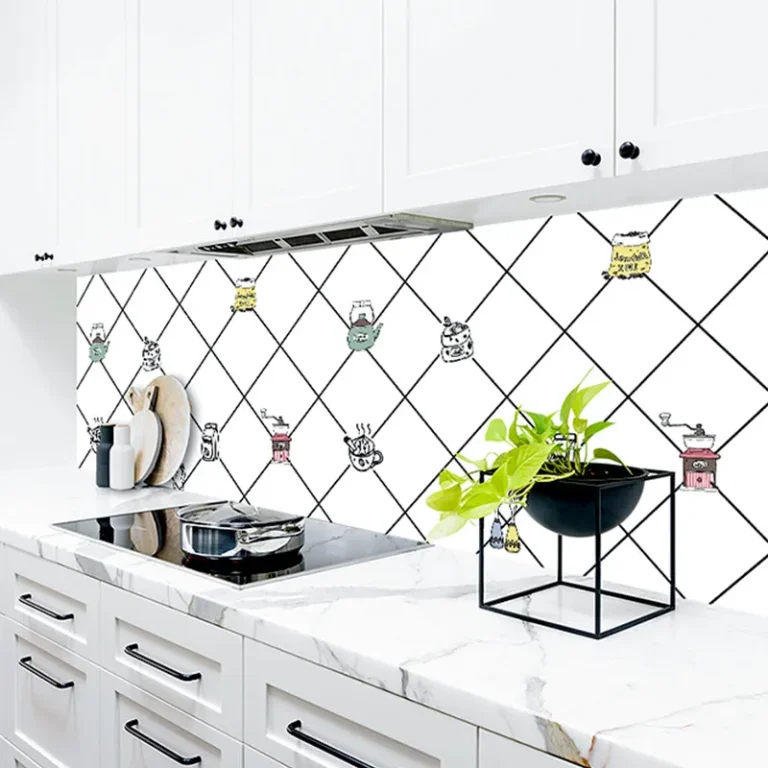 kitchen wallpaper self adhesive