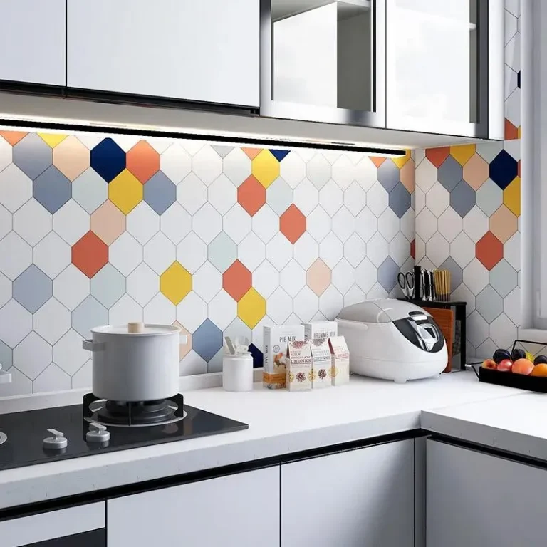 kitchen self adhesive wallpaper