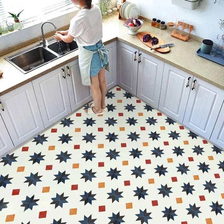 luxury vinyl flooring in kitchen​