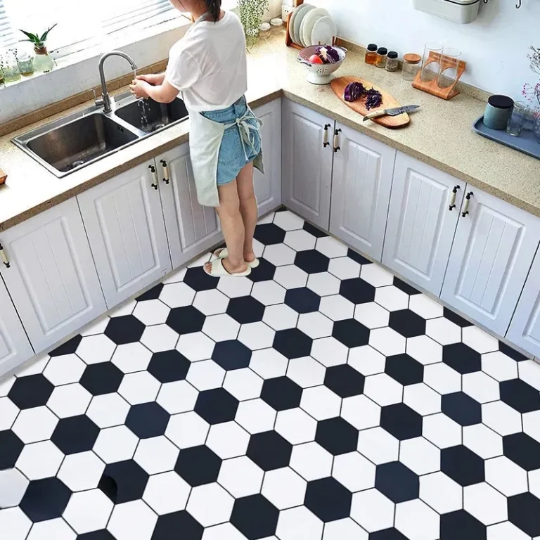 vinyl tile flooring kitchen​