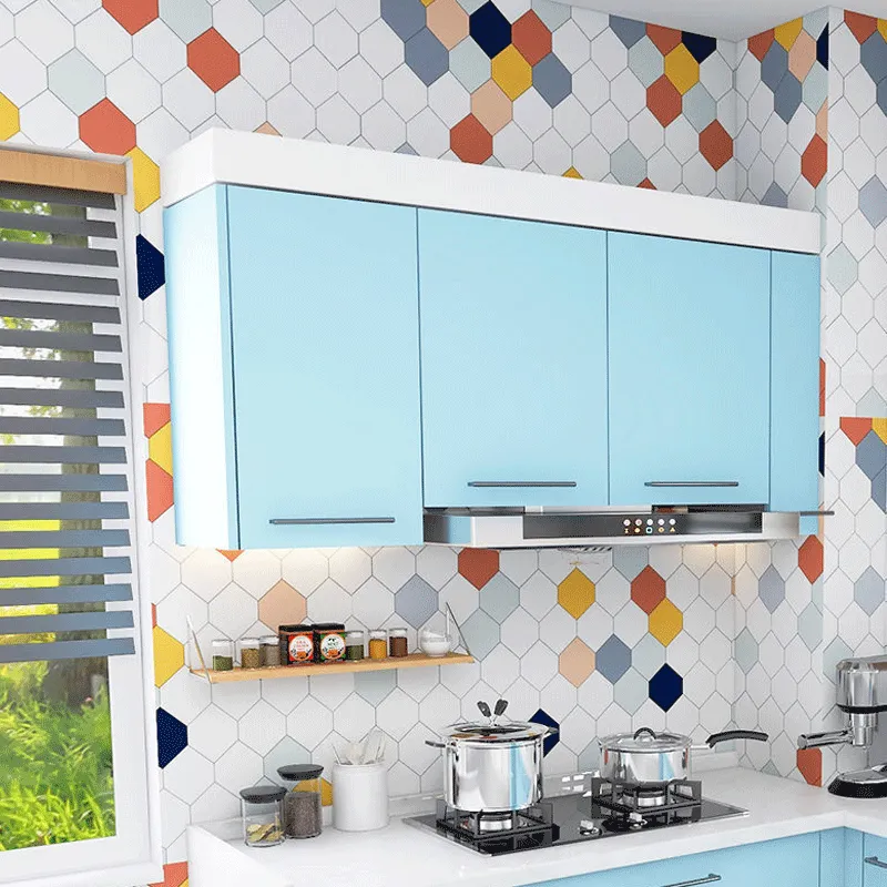 self adhesive wallpaper for kitchen