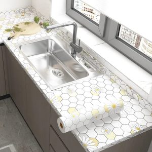 self-adhesive kitchen wallpaper waterproof