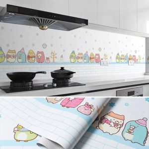 self adhesive wallpaper for kitchen cupboards