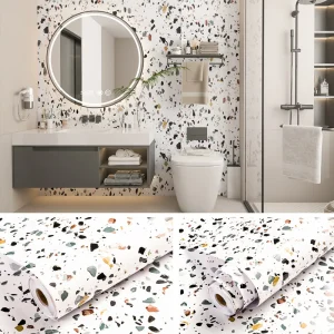 china self adhesive marble wallpaper factory