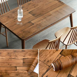 wood grain lamination film