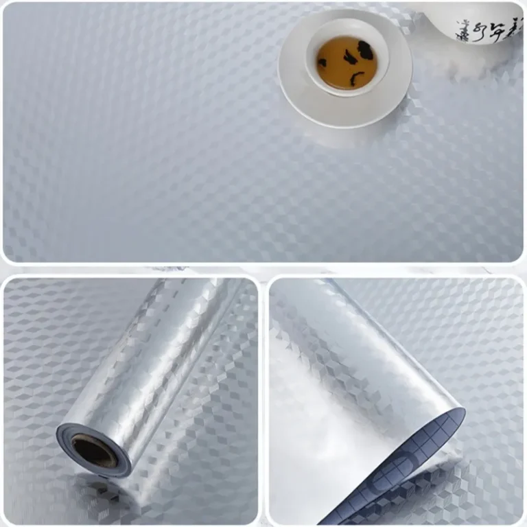 foil white pvc film