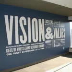 Calendered film advertising film