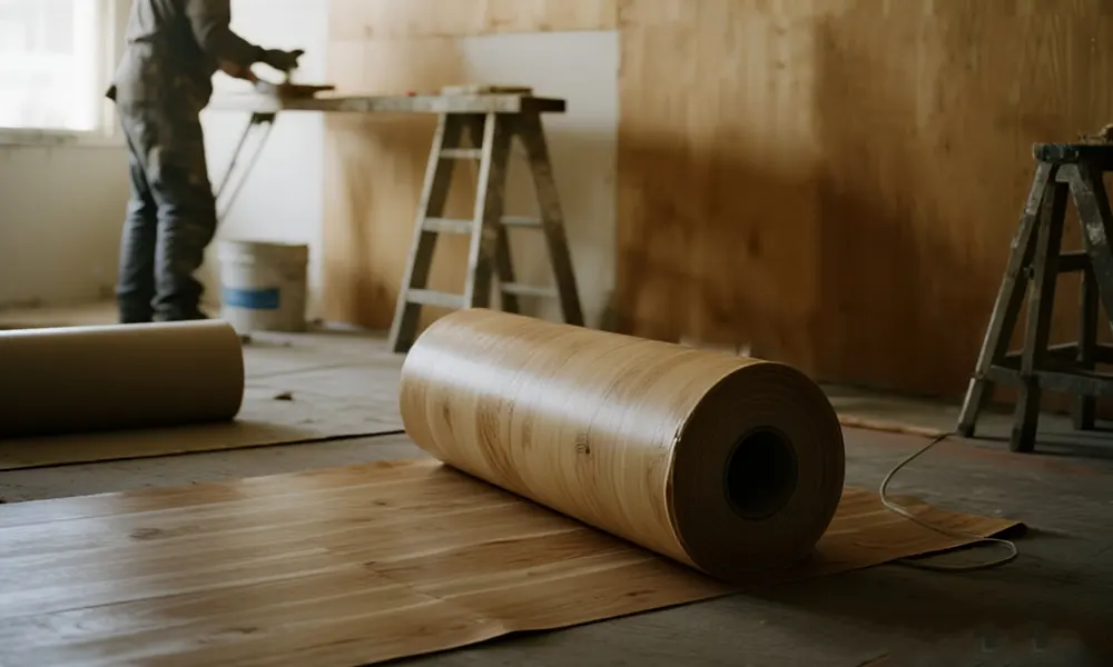 Vinyl film